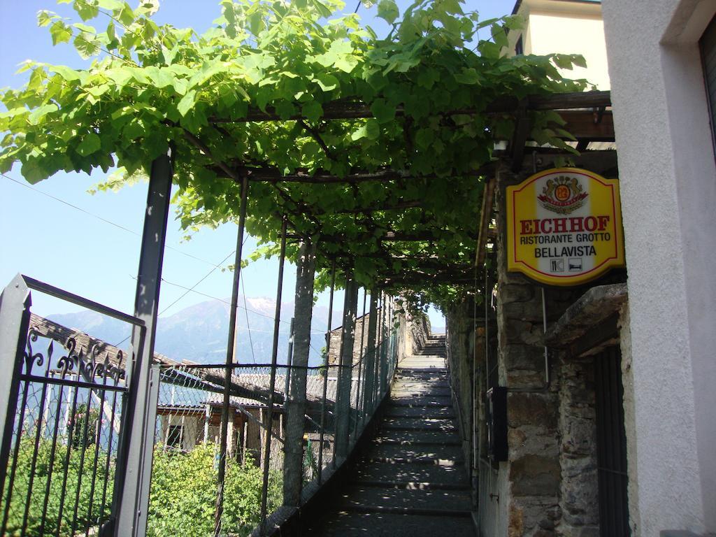 Grotto Bellavista Bed and Breakfast Sant'Abbondio Exteriör bild
